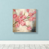 Cherry Blossoms Leinwanddruck (Insitu (Holzboden))
