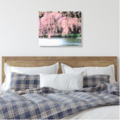 Cherry Blossoms Leinwanddruck (Insitu (Schlafzimmer))