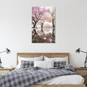 Cherry Blossoms Leinwanddruck (Insitu (Schlafzimmer))
