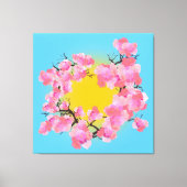 Cherry Blossoms Leinwanddruck (Vorderseite)