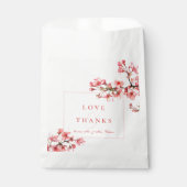 Cherry Blossoms Liebe & Dank Frühjahrssehen Geschenktütchen (Vorderseite)