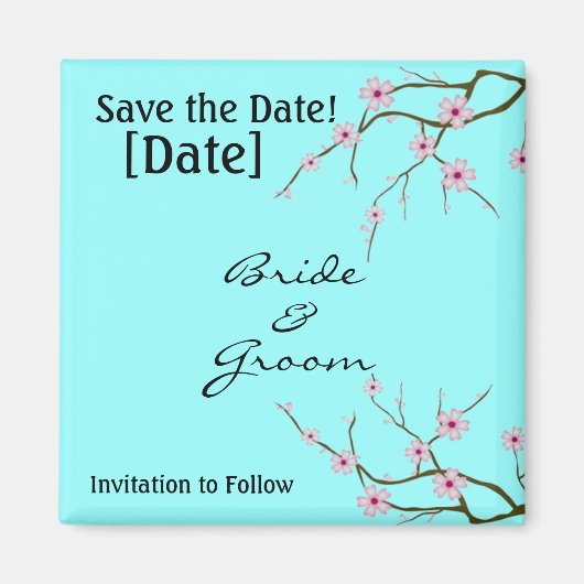 CHERRY BLOSSOMS MAGNET (Vorne)