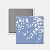 Cherry Blossoms Magnet (Vorderseite/Rückseite)