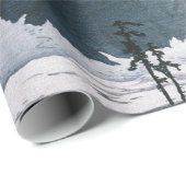 Cherry Blossoms Mount Fuji Japan Geschenkpapier (Rolleneckpunkt)