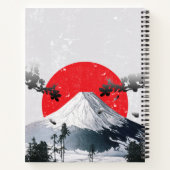 Cherry Blossoms Mount Fuji Japan Journal Notizblock (Rückseite)