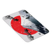 Cherry Blossoms Mount Fuji Japan Magnet (Rechte Seite)