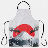 Cherry Blossoms Mount Fuji Japan Schürze (Vorderseite)