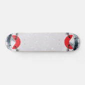 Cherry Blossoms Mount Fuji Japan Skateboard (Horizontal)