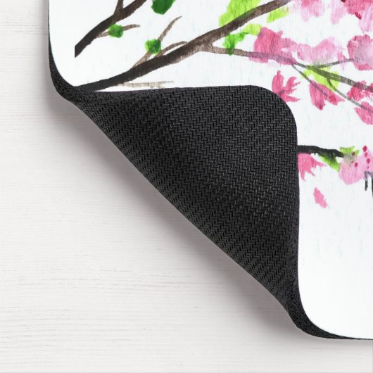 Cherry Blossoms Mousepad (Ecke)