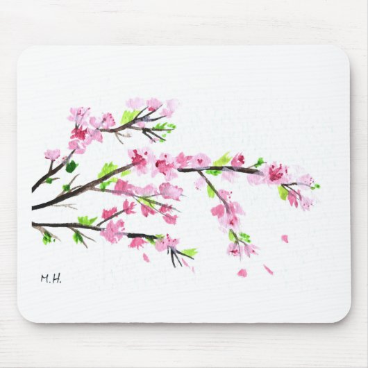 Cherry Blossoms Mousepad (Vorne)