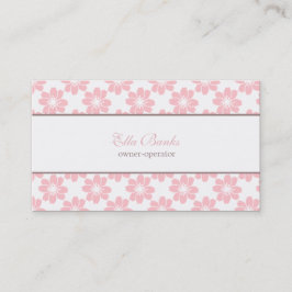 Cherry Blossoms Muster Visitenkarte