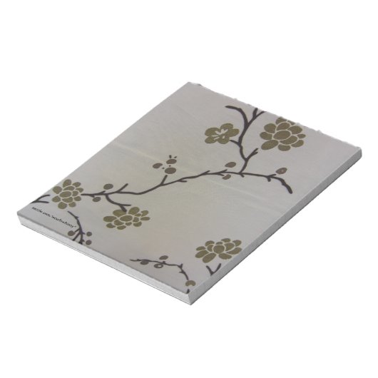 Cherry Blossoms Notepapier Notizblock (Rotiert)