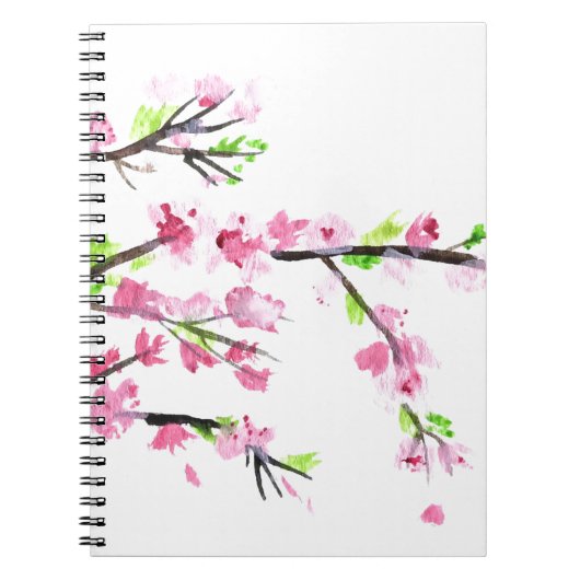 Cherry Blossoms Notizblock (Vorderseite)