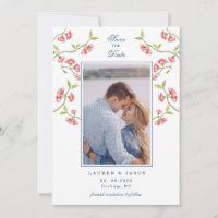Cherry Blossoms Paare Foto Save the Date