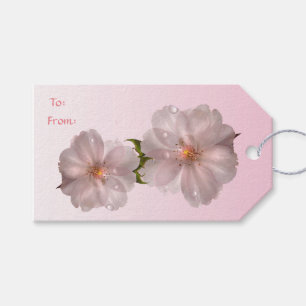 Cherry Blossoms Pack mit Geschenkartikeln Geschenkanhänger