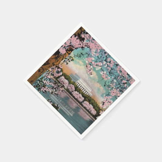 Cherry Blossoms Paper Napkins Serviette (Ecke)