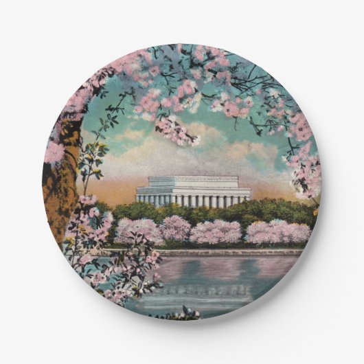 Cherry Blossoms Paper Tellers Pappteller (Vorderseite)