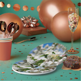 Cherry blossoms. pappteller