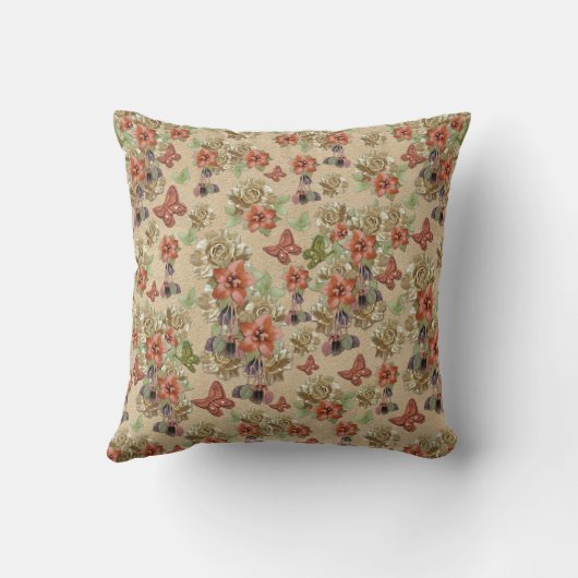 Cherry Blossoms Pillow Kissen (Rückseite)
