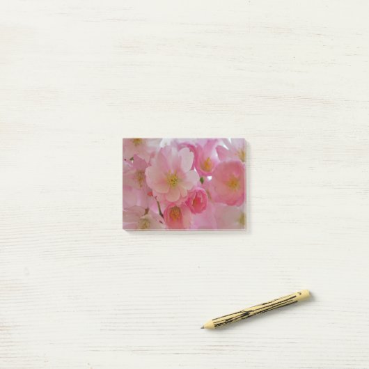 Cherry Blossoms Post-it Klebezettel (Auf Schreibtisch)