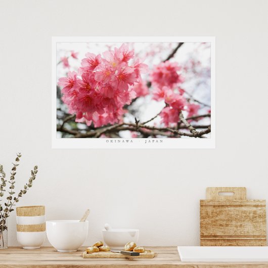 Cherry Blossoms Poster (Küche)