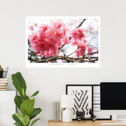 Cherry Blossoms Poster (Heimbüro)