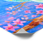 Cherry Blossoms Poster (Ecke)
