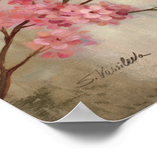 Cherry Blossoms Poster (Ecke)