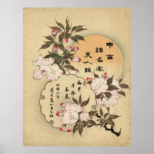 Cherry Blossoms Poster (Vorne)