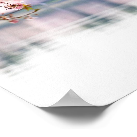 Cherry Blossoms Poster (Ecke)
