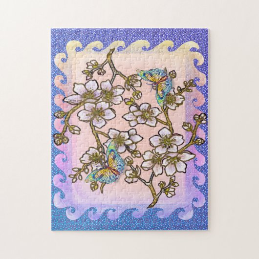 Cherry Blossoms Puzzle (Vertikal)