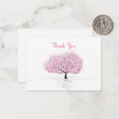 Cherry Blossoms Sakura Dankeschön Karten (Vorderseite/Rückseite Beispiel)