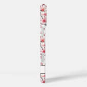 Cherry Blossoms Sakura Pattern Monogrammed Case-Mate iPhone Hülle (Rückseite / Rechts)