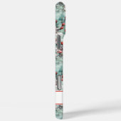 Cherry Blossoms Sakura Print Monogrammed Case-Mate iPhone Hülle (Rückseite / Rechts)