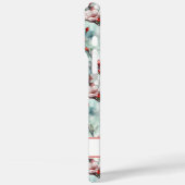 Cherry Blossoms Sakura Print Monogrammed Case-Mate iPhone Hülle (Rückseite / Links)