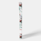 Cherry Blossoms Sakura Print Monogrammed Case-Mate iPhone Hülle (Rückseite / Links)