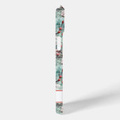 Cherry Blossoms Sakura Print Monogrammed Case-Mate iPhone Hülle (Rückseite / Rechts)