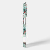 Cherry Blossoms Sakura Print Monogrammed Case-Mate iPhone Hülle (Rückseite / Rechts)