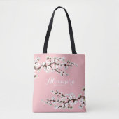 Cherry Blossoms Sakura Wedding Party Tasche (pink) (Vorderseite)