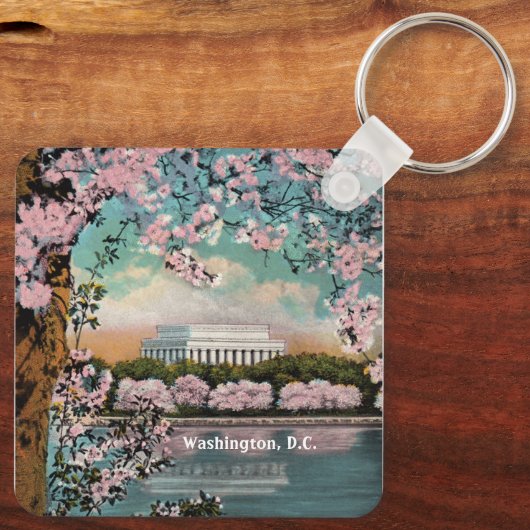 Cherry Blossoms Schlüsselanhänger (Rückseite)