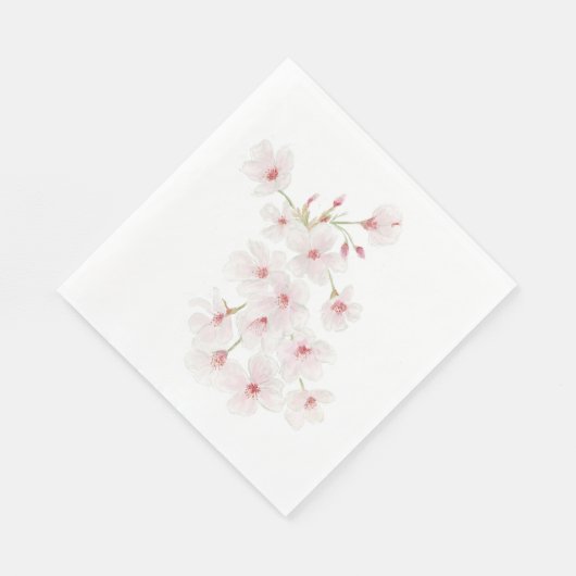 Cherry Blossoms Serviette (Ecke)