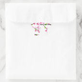 Cherry Blossoms Stern-Aufkleber (Tasche)