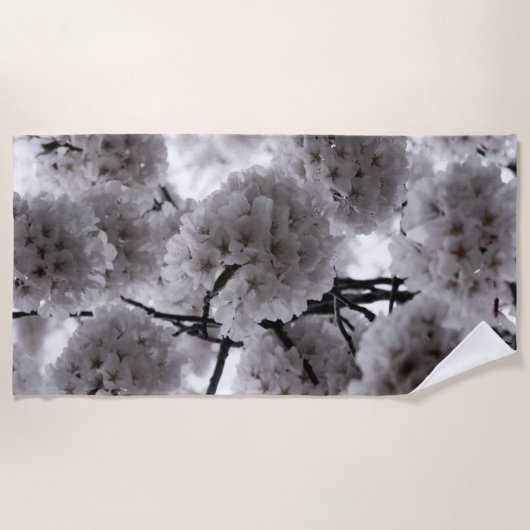 Cherry Blossoms Strandtuch (Vorderseite)
