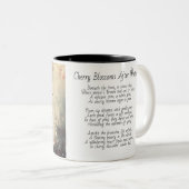 Cherry Blossoms Tasse (VorderseiteRechts)