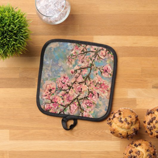 Cherry Blossoms Topflappen (Oben Unten)