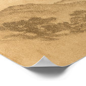 Cherry Blossoms - Traditional Japanese Art Style Poster (Ecke)