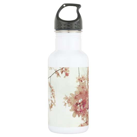 Cherry Blossoms Trinkflasche (Vorderseite)