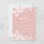 CHERRY BLOSSOMS | UAWG RSVP KARTE (Vorderseite)