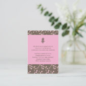 Cherry Blossoms Umschließungskarte Begleitkarte (Stehend Vorderseite)