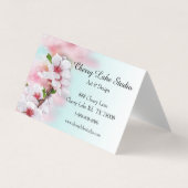 Cherry Blossoms Visitenkarten (Vorderseite)